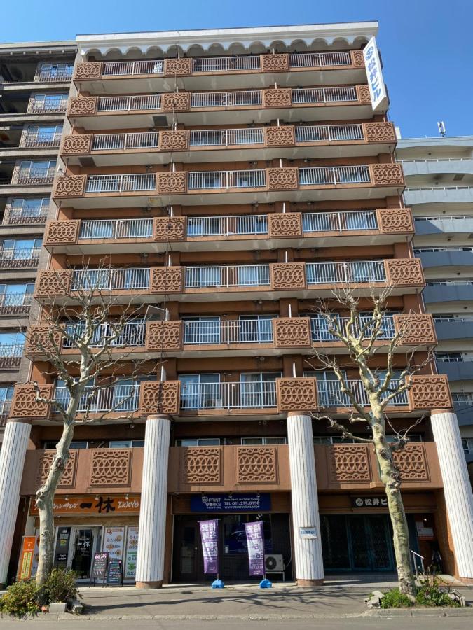 Apartamento M88303スーペリアルーム最大7名 東本願寺駅前 すすきのエリア 観光食事好立地 Sapporo Exterior foto