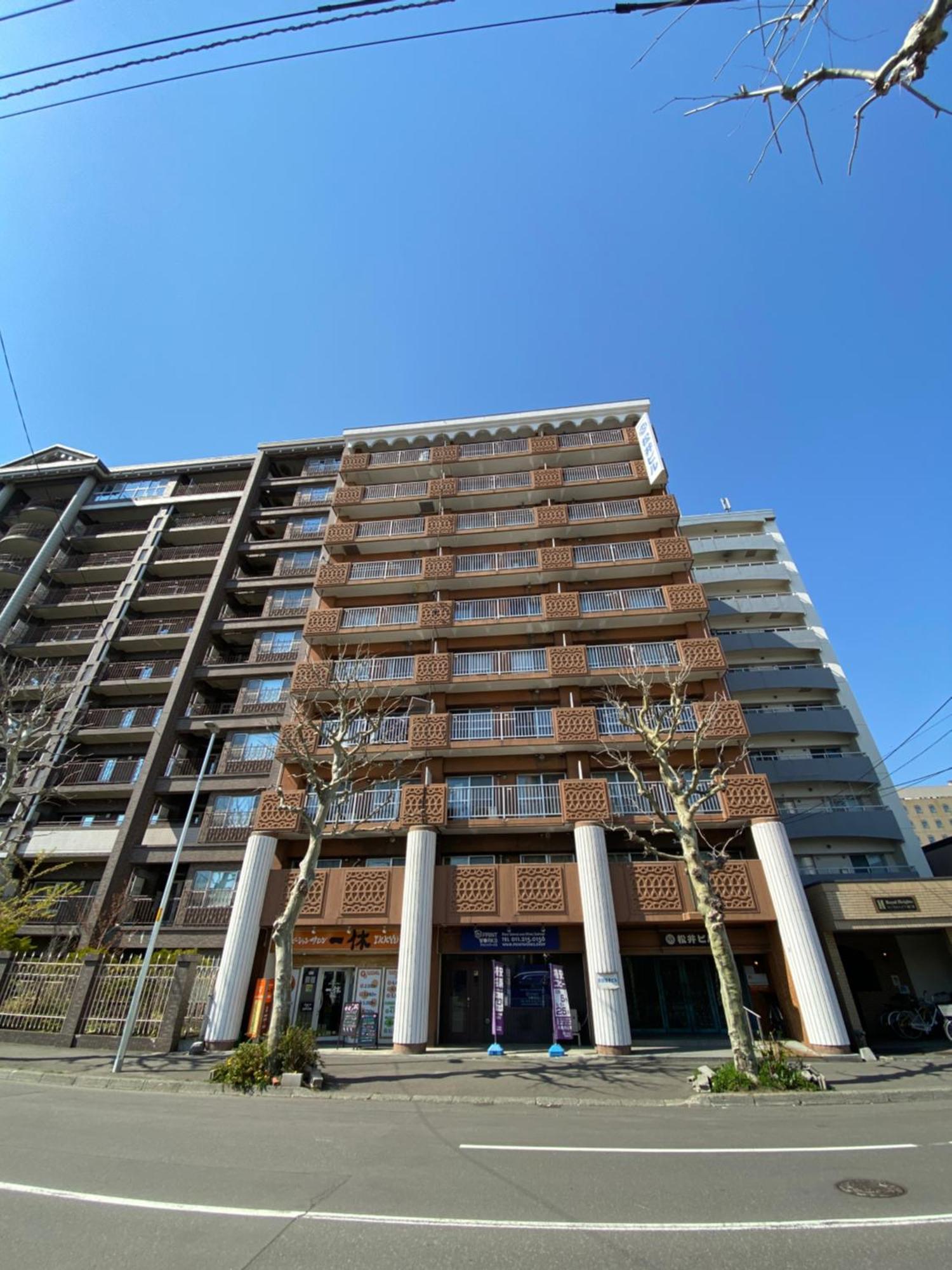 Apartamento M88303スーペリアルーム最大7名 東本願寺駅前 すすきのエリア 観光食事好立地 Sapporo Exterior foto